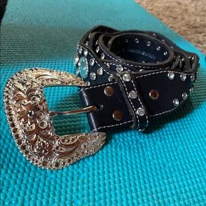 Rhinestone belt
